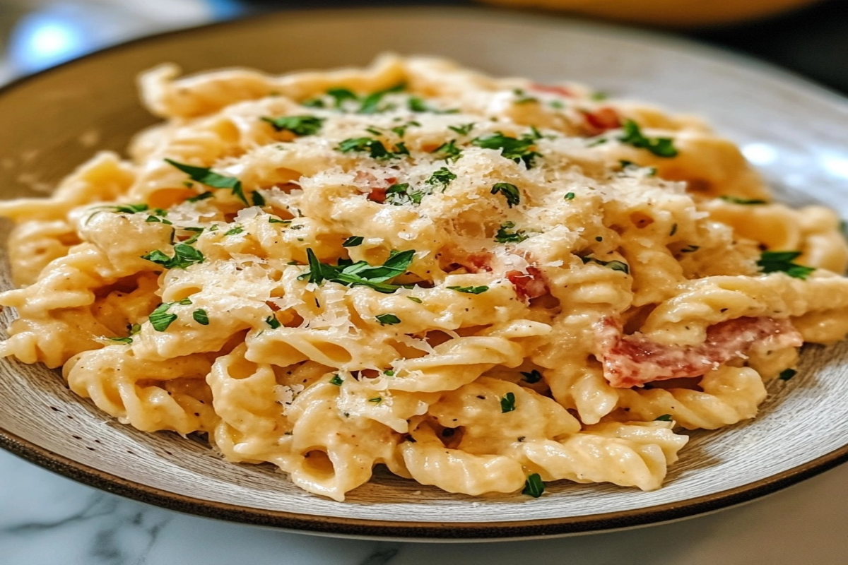 Boursin cheese pasta