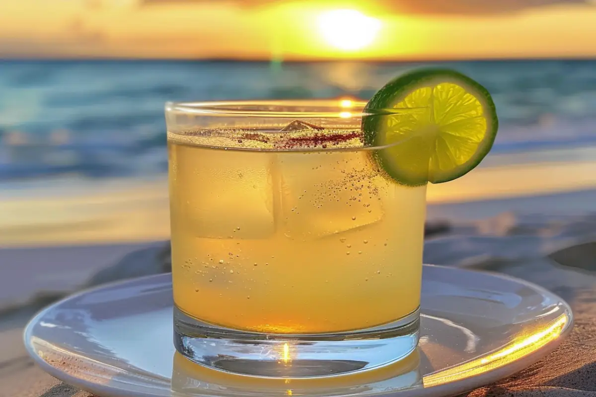 green tea shot