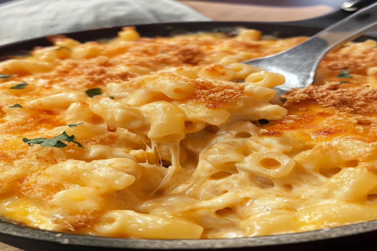 Smoked mac and cheese